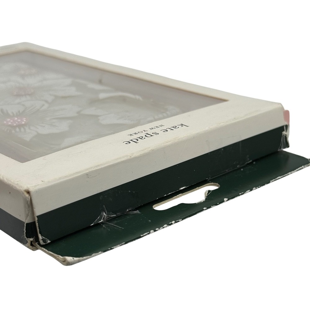 Open Box: Kate Spade Samsung S20 Floral Rhinestone Hardshell Case – Cream - Picture 5 of 6